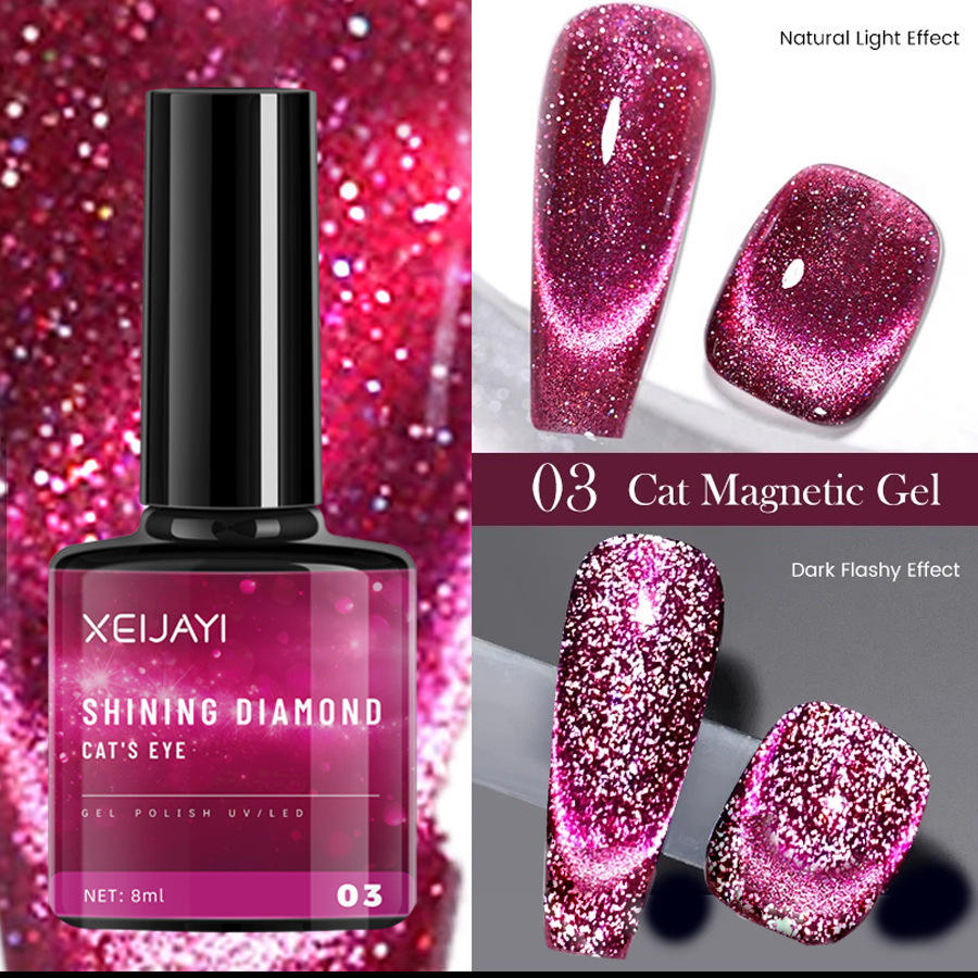 Oeil de chat diamant étincelant-3