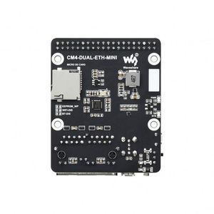 Scheda Base Ethernet Mini Dual Gigabit Waveshare progettata per Raspberry Pi Compute modulo 4 kit di schede di espansione - Product Image 4