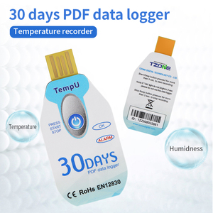 Portable Disposable USB <strong>Temperature</strong> <strong>Logger</strong> High Sensitivity PDF <strong>Temperature</strong> Recorder 30 Days 10000 <strong>Data</strong> Capacity TEMP Recorder - Product Image 4
