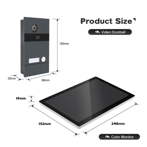 1080P TUYA App 1080p Video Door Phone with <strong>Built</strong>-<strong>in</strong> Motion Detection <strong>Intercom</strong> <strong>System</strong> - Product Image 4