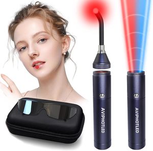 Red Light Therapy with Removable Tip, 2-in-1 Near <strong>Infrared</strong> &amp; Red Light Therapy for Face Body of Muscles Joints <strong>Led</strong> Flashlight - Product Image 2