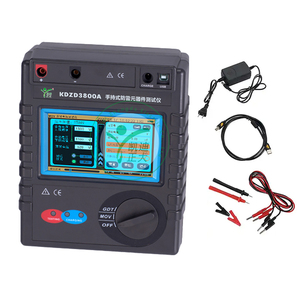 Instrumento preciso Probador de componentes de protección contra rayos Dispositivo de pararrayos Prueba electrónica aislada - Product Image 4