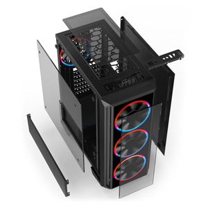 ガラスゲーミングコンピュータケース5507USB3.0工場卸売ATXデスクトップコンピュータoempcケース - Product Image 2