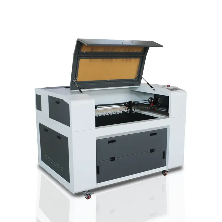 Máquina de gravação e corte a laser 150W 6090 para materiais não metálicos acrílico/couro/plexiglass