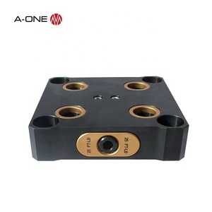 Lang Self <strong>Centering</strong> Vise X52 zero point 5 axis vise pallet zero point 96 mm for CNC Machining 3A-110221 - Product Image 1