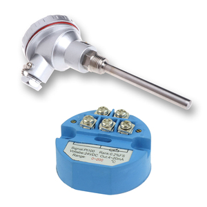 Transmisor de temperatura inteligente pt100, 4-20mA, con sonda de sensor rtd - Product Image 2
