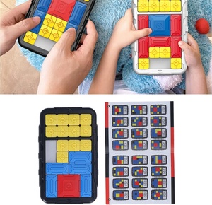 Descuento 2 PK Challenges Slide Board Blocks Juegos de rompecabezas para niños Intelligence Unblock 500 + Leveled Up Super Slide Game - Product Image 3