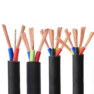 高品质铜芯导体电气RVV 2x 0.75mm 4x2.5mm 3x0.75mm2 4x1.5mm2电力电缆 - Product Image 3