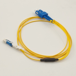 SC 2.0 Duplex Singlemode Fiber optik yama kablosu CS/UPC SC/UPC Fiber kablo için 9/125mm SM SM Fiber kablo CS - Product Image 3
