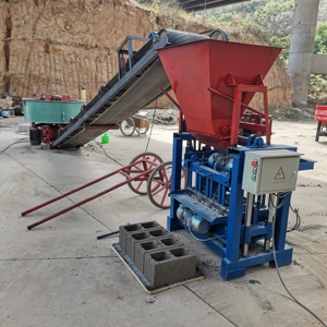 <strong>Fixed</strong> Hopper Concrete <strong>Block</strong> Brick <strong>Machine</strong> for Producing Double Row Hole Brick Changeable Mould Brick <strong>Machine</strong> High Quality 4-35 - Product Image 4