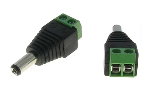 Black male connector