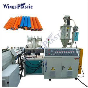 Plastic Multiple PE Microduct Production Machine Line/HDPE COD <strong>Silicone</strong> Core Optical Bundle Pipe Making Machine <strong>Extruder</strong>