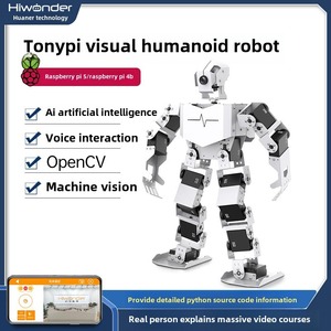 Raspberry Pi 4B Robot umanoide intelligente umanoide Robot formazione programmabile di sviluppo secondario kit di robotica - Product Image 3