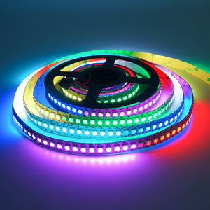 プログラム可能なスマートワイヤレスWifi5V 1M 5M 10M 15M 20M 25M 100M RGB WS2812b 144 5050 LED個別ピクセルアドレス指定可能ストリップライト - Product Image 4