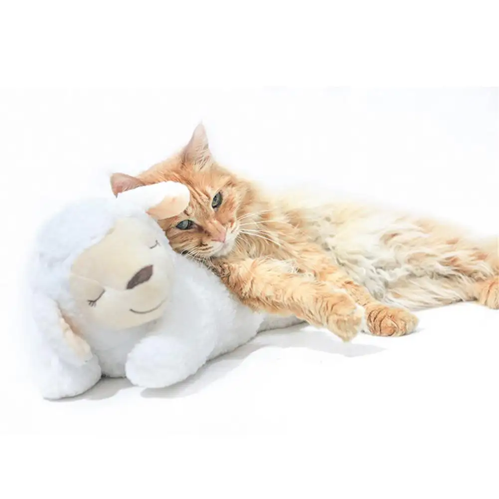 Cute Heartbeat pet giocattolo per l'addestramento del comportamento peluche Pet comodo sonno Pet Toy cani peluche