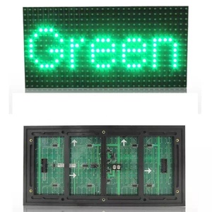 Modulo led p10 scheda pcb rossa schermo di visualizzazione a led per esterni 320*160 modulo led p10 montaggio modulo led per interni monocolore - Product Image 5