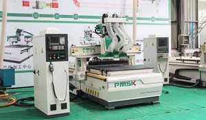 1325 2040 Máquina de carpintería Fabricación de puertas de gabinetes Enrutador CNC de madera Atc con sistema de descarga de carga automática - Product Image 3