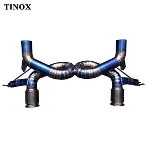 Hợp kim Titan valvetronic catback hệ thống ống xả cho Lamborghini Huracan EVO 5.2L V8 Spyder xả - Product Image 5