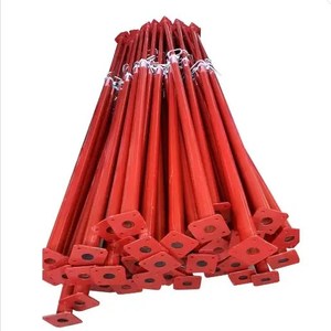 Galvanizado 1,6 m-3m/2,2-4,0 M Escalera de acero ajustable Sistema de apuntalamiento Jack para andamios de construcción Accesorios de metal telescópicos - Product Image 5