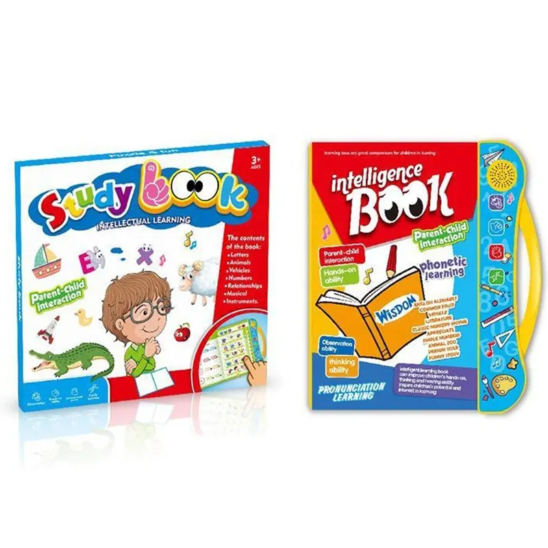 Bambini inglese apprendimento tocco lettura libro sonoro bambini E Audio libri elettronici con certificato