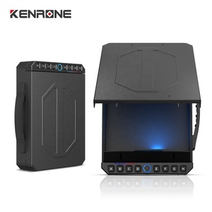 Kenrone thiết kế mới lớn hơn xách tay an toàn hộp vân tay bluetooth Chữ cái mật khẩu kim loại an toàn caja fuerte Para arma pequea - Product Image 1