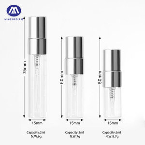 Bán Buôn Tùy Chỉnh 2Ml 3Ml 5Ml <span class=keywords><strong>Atomizer</strong></span> Nhỏ Mini Thủy Tinh Rỗng Sương Phun Lọ Nước Hoa Chai Với Phun Chai - Product Image 6