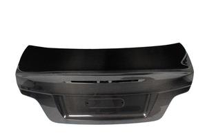 מתאים עבור BMW 1 סדרת <span class=keywords><strong>E82</strong></span> 1M 118i 120i קופה 08-13 סיבי פחמן האחורי <span class=keywords><strong>Trunk</strong></span> אתחול כיסוי
