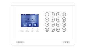LCDタッチスクリーンアラームシステムデュアルネットワーク盗難警報システム868mhz wifi gsmアラーム - Product Image 5