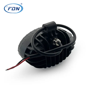 10W 6000k 9-80V二重目レッドブルーポイントスポットビームLEDフォークリフト安全警告作業灯フォークリフト倉庫危険エリア