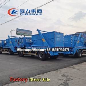 Dongfeng 4 x2 8m3 זרוע הנדנדה משאית אשפה מטען מטען