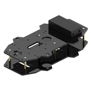 Tscin buny 4WD Smart Robot Auto Chassis Elektronische Herstellung DIY Tool Kit mit Batterie kasten für Arduino