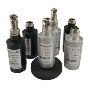 Sensore di vibrazione integrato di velocità del trasmettitore 4-20mA con Base magnetica 0-10/20/25/50 mm/s per il sistema di rulli del cambio del motore