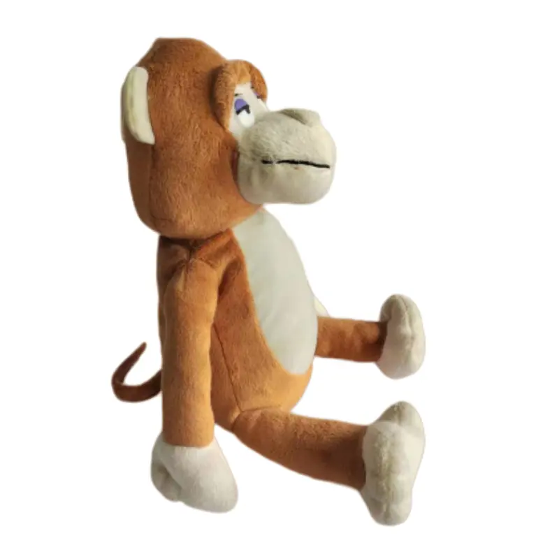 Copertura del driver della testa di golf del giocattolo della scimmia farcita della peluche adorabile popolare su misura di alta qualità