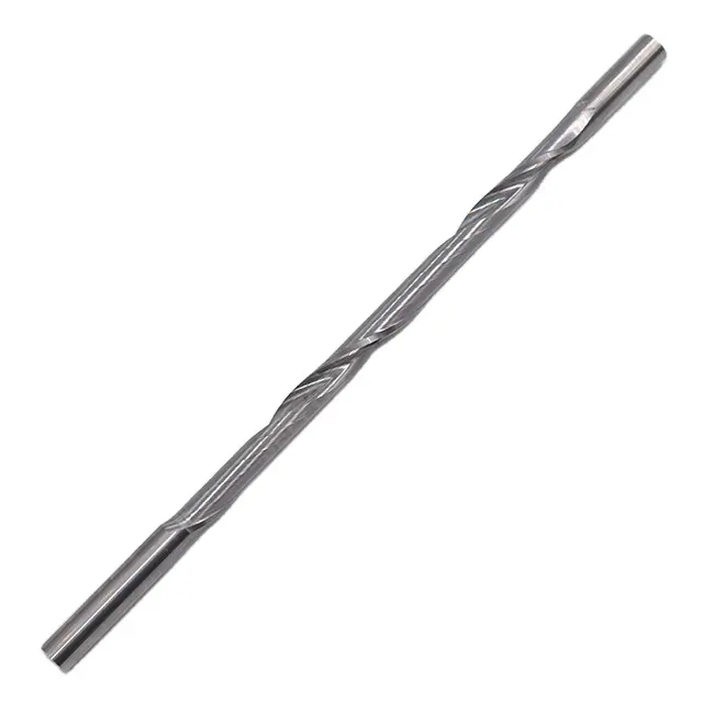Doppel/Zwei Kopf 6/8 Dia Hartmetall Sprial CNC Fräsen Cutter Schneiden Messer für Holz High-präzision Ende mühle Router Bit