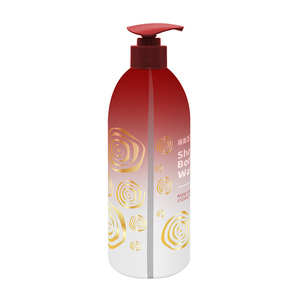 洗发水护发素550毫升HDPE塑料瓶，液位直线圆形设计 - Product Image 6