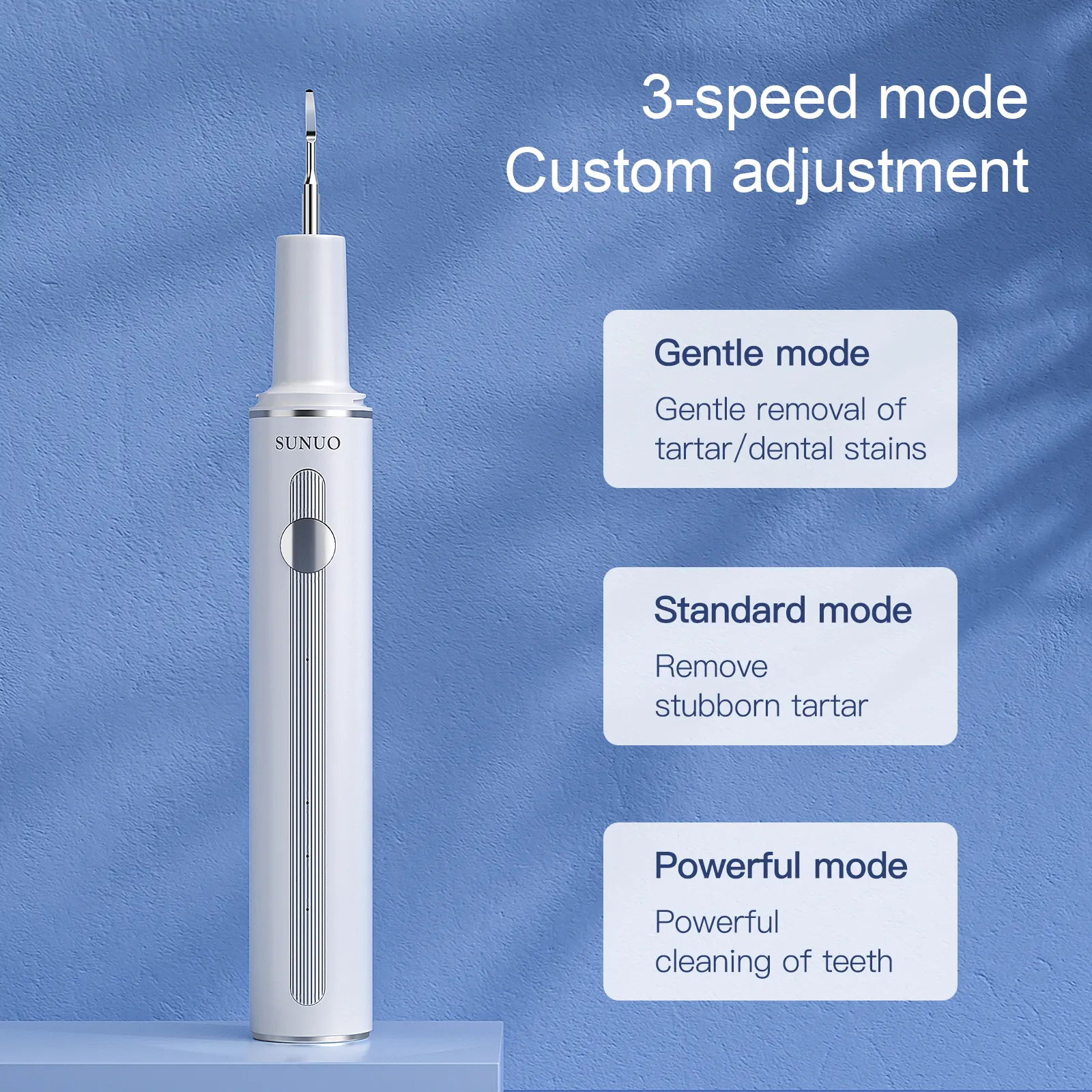 Sunuo T9 Ipx67 Tandheelkundige Scaler Verwijderen Tandplak Organische Tand Whitening Zichtbare Huishoudelijke Calculus Remover Ultrasone