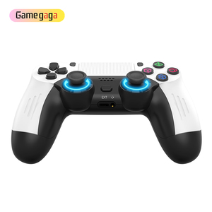YZC-016 nuovo colore bianco P4 telecomando Gamepad PC Android LED luce gioco Joystick senza fili Controller di gioco per P5 - Product Image 6