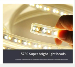 12V RGB COB Smart LED-Licht leiste 5m Lichterketten Fern gesteuert über APP oder WiFi IP68 Nennleistung 5050 2835 RGB LED-Lichts eil - Product Image 3