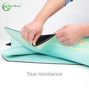 Zhensheng Manufacturer Custom Extra Wide Thick Pilates Mat for Home Workout Comfortable Suede Strong Sweat Ability <strong>Yoga</strong> May - Product Image 3