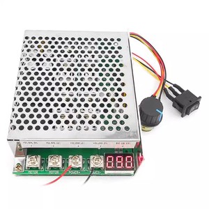 Regulador de velocidad del motor de CC 12V24V36V48V módulo de accionamiento de alta potencia controlador PWM 0-100A pantalla digital - Product Image 4