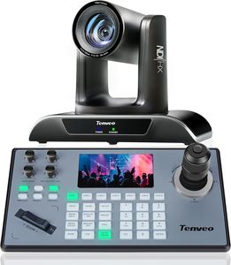 Птз-камера в комплекте 20X AI с автоматическим отслеживанием NDI PoE PTZ-камера с контроллером джойстика NDI - Product Image 3