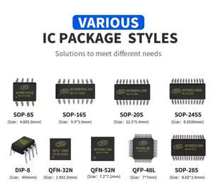 WTV890 Chip di registrazione circuiti integrati PWM controller di controllo vocale Chip per apparecchiature elettriche intelligenti - Product Image 4