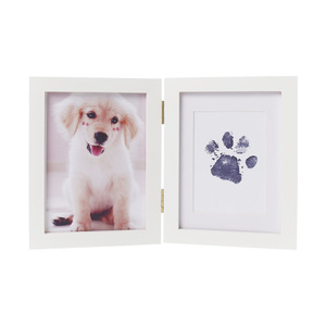 El ve ayak izi baskı için 2024 DIY Pet kiti kedi ve evcil hayvanlar için temiz dokunmatik mürekkep ile köpek pençe baskı pedi - Product Image 1
