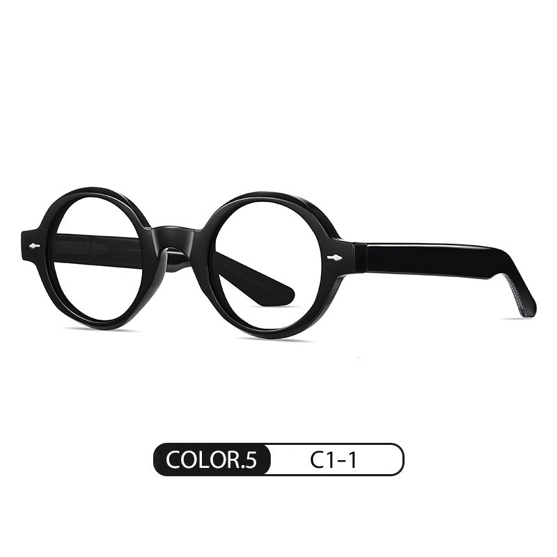 5. negro brillante C1-1 lentes de luz azul