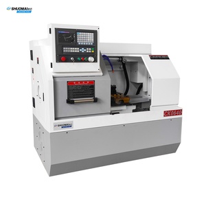 Controllo del programma CNC compatto piccolo tornio orizzontale CNC centro macchina CK0640 prezzo economico