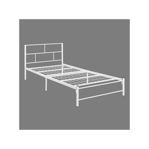 Hostel toplu satın yataklar <span class=keywords><strong>BF</strong></span>-<span class=keywords><strong>102</strong></span> tek boy Metal karyola iskeleti demir düz yatak