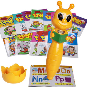 Multiple Language Educational Talking Pens with Smart English Story Touch Reading Audio <strong>Code</strong> Book Dictionary for Kids - Product Image 1