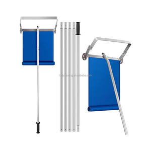 新兴太阳能电池板除雪工具，带20英尺可延伸杆屋顶除雪耙 - Product Image 2