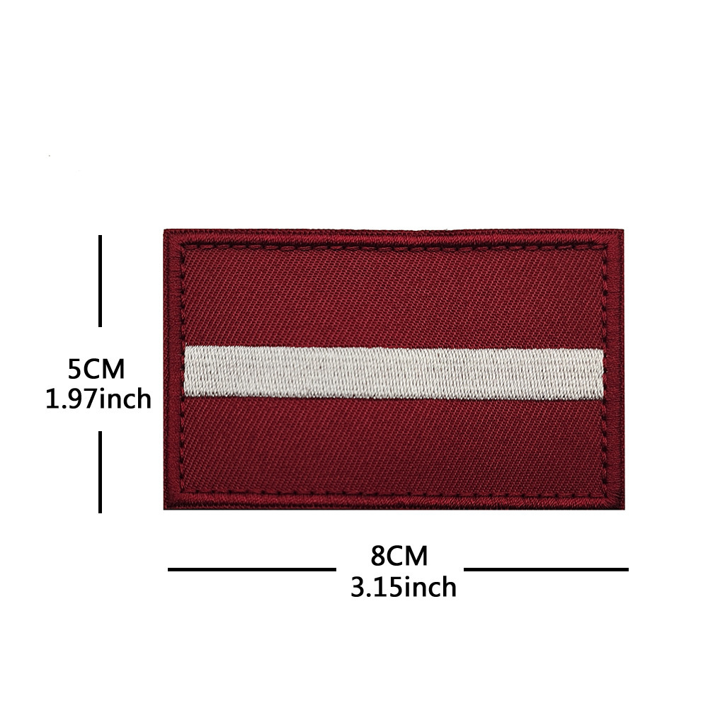 V90644-1 Lettonia-bordo rosso scuro