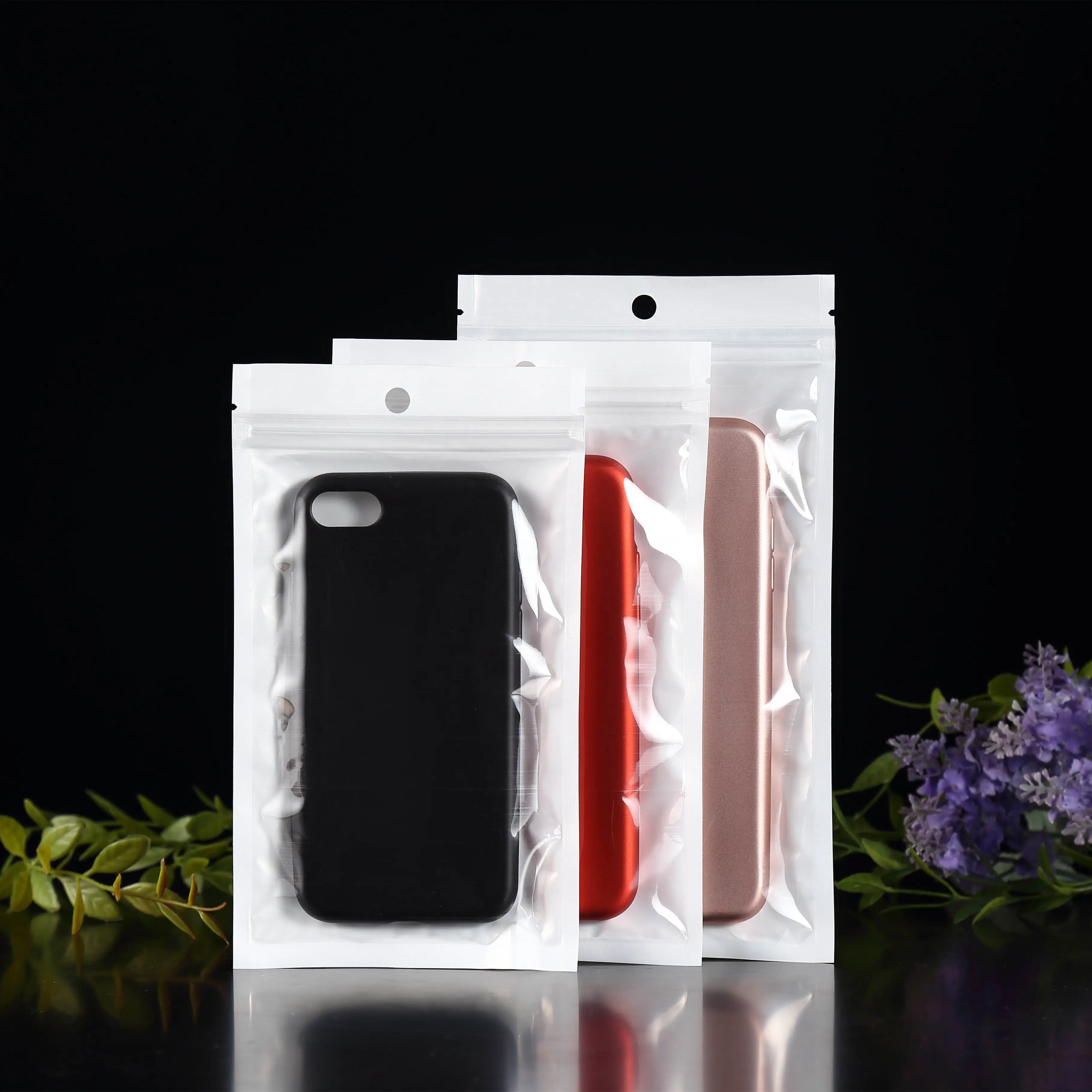 Transparent Mobile Phone Dust Bag Disposable Cell Phone Anti-Scratch Display Bags Clear Phone Accessory Packaging Bag